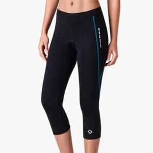 Naviskin Padded Cycling Capri Tights Black Size Large NWT